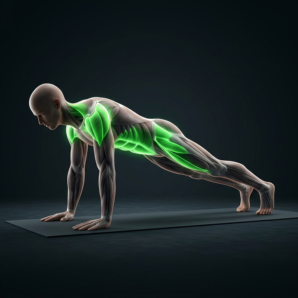 Mountain Climbers anatomy diagram.